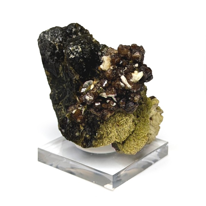 Epidote, grenat, Kayes, Mali, 4,6 cm
