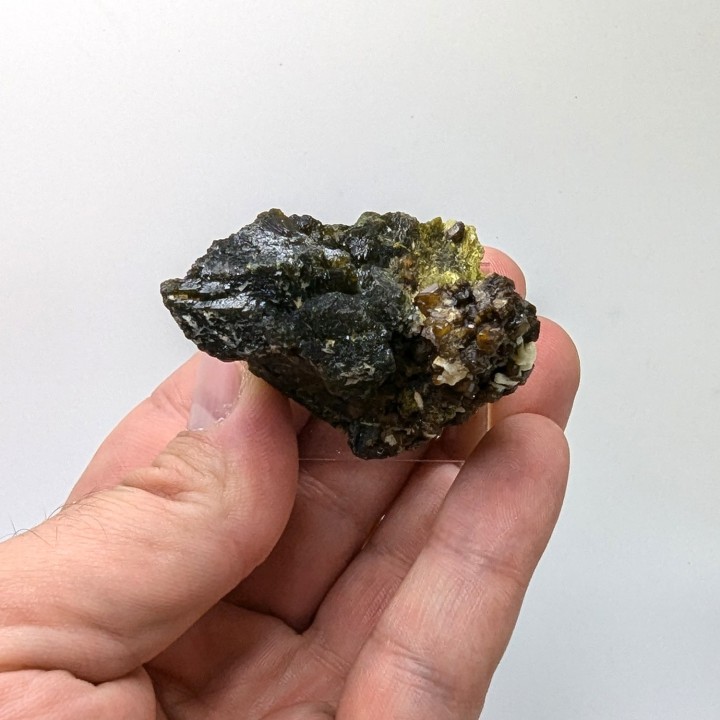 Epidote, garnet, Kayes, Mali, 4.6 cm