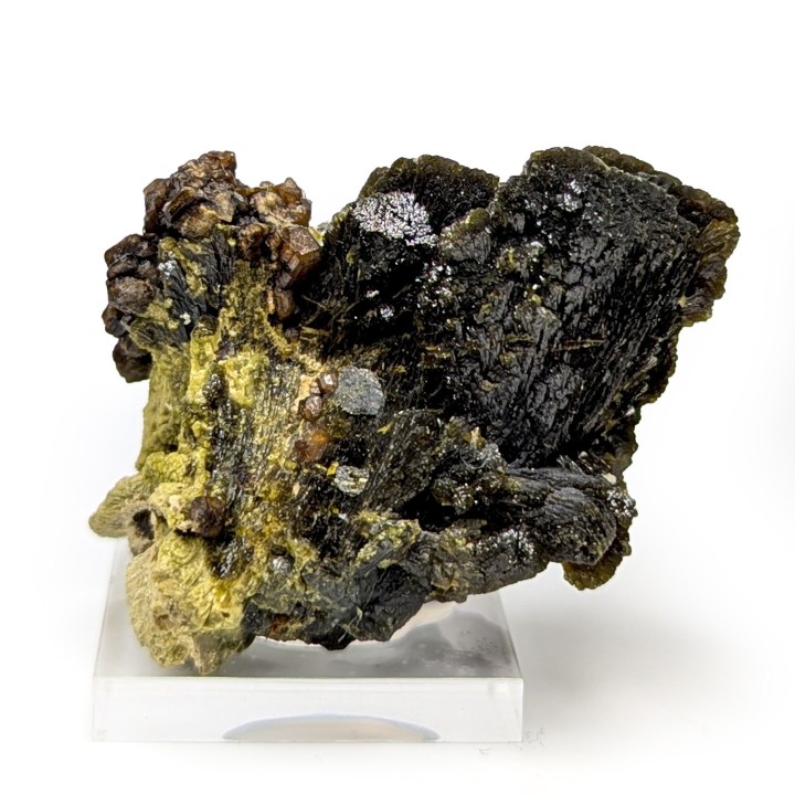 Epidote, grenat, Kayes, Mali, 4,6 cm