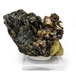 Epidote, grenat, Kayes, Mali, 4,6 cm