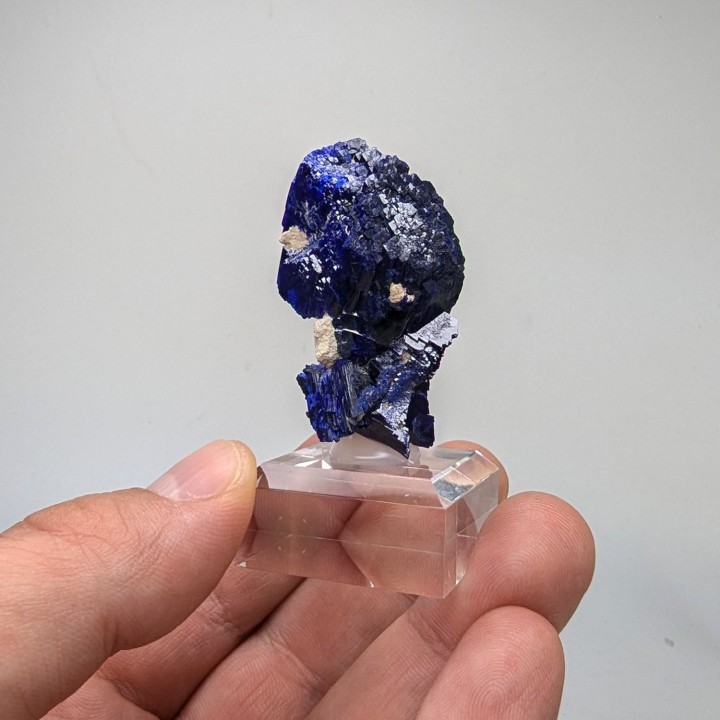 Azurite, Kerouchen, Maroc, 4,2 cm