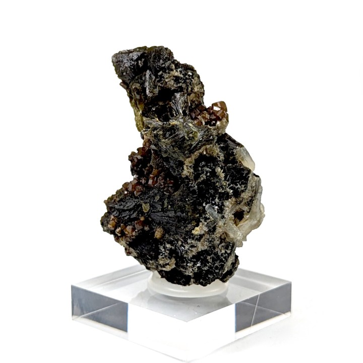Epidote, grenat, Kayes, Mali, 87 grammes