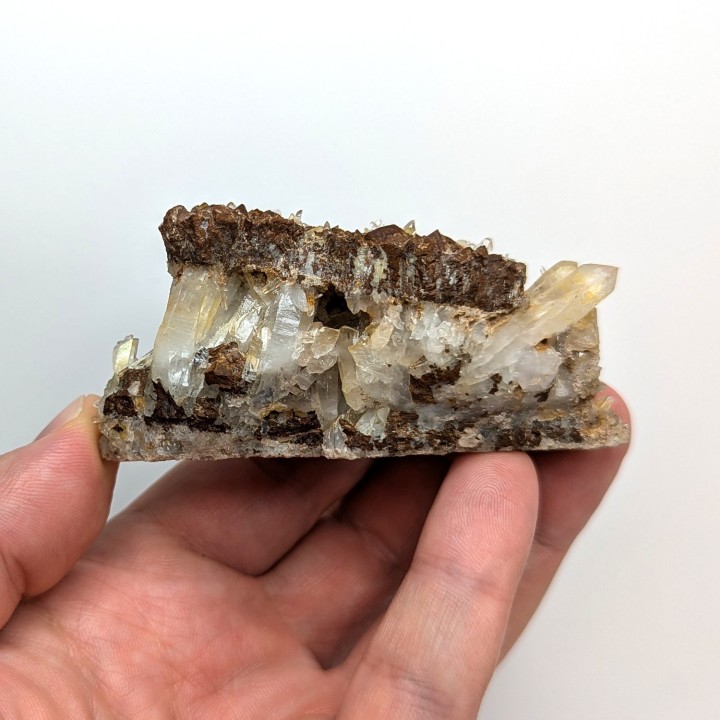 Quartz, Sidérite, France, 99 grammes