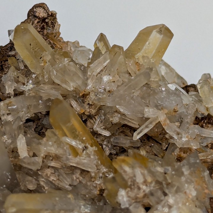 Quartz, Siderite, France, 99 grams