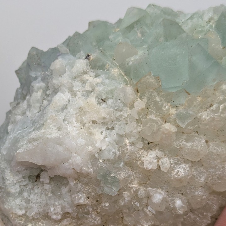 Fluorite, Pratclaux, France, 197 grammes