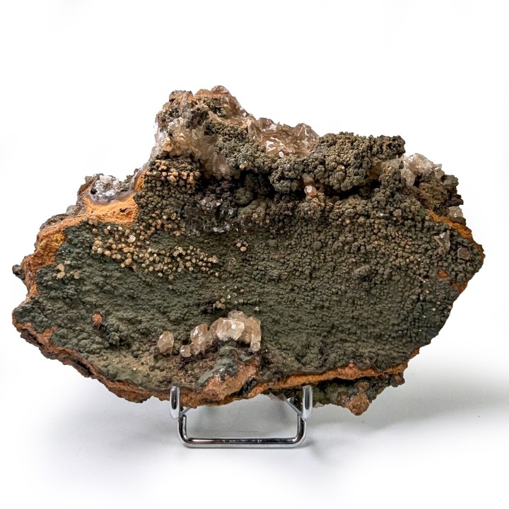 Mottramite, calcite, Ojuela, Mexico, 432 grams