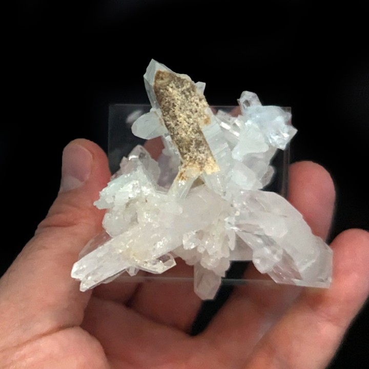 Quartz à âme, Tole, Pakistan, 127 grammes