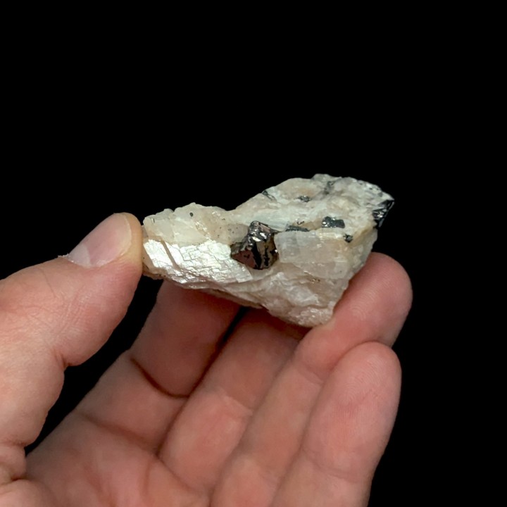 Carrollite, calcite, Congo, 5 cm