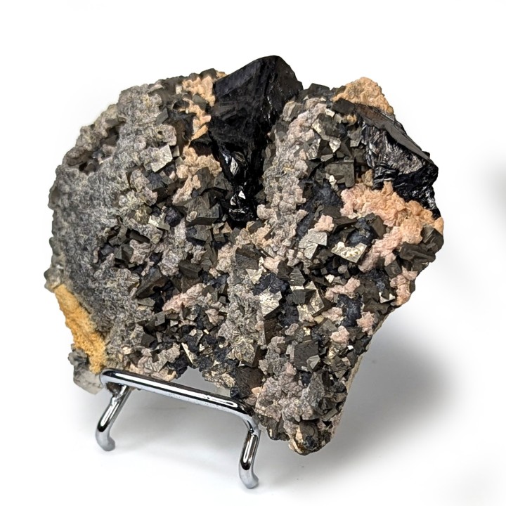 Sphalerite, Chalcopyrite, Calcite, Kosovo, 192 grams