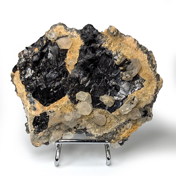 Sphalérite, Chalcopyrite, Calcite, Kosovo, 192 grammes