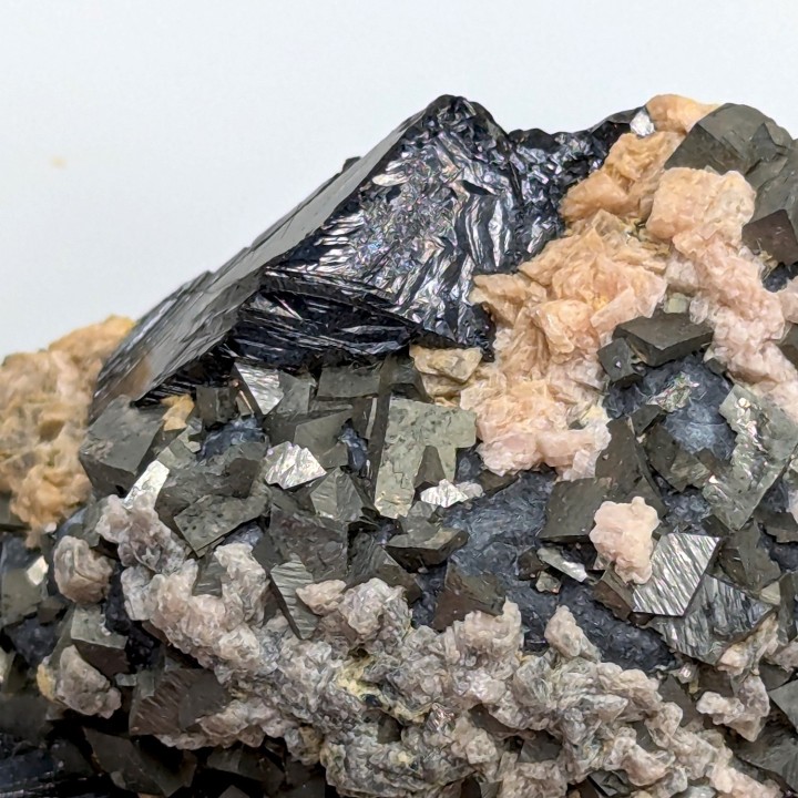Sphalerite, Chalcopyrite, Calcite, Kosovo, 192 grams
