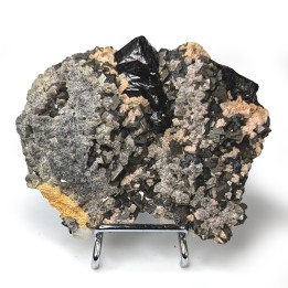 Sphalérite, Chalcopyrite, Calcite, Kosovo, 192 grammes