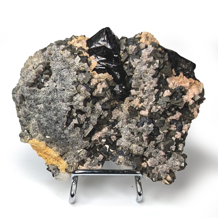 Sphalerite, Chalcopyrite, Calcite, Kosovo, 192 grams