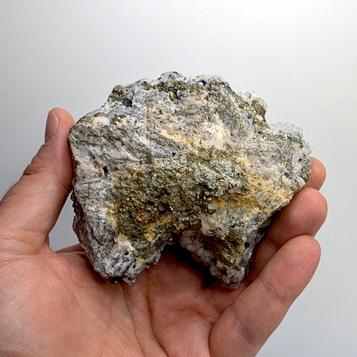 Calcite, baryte, Madan, Bulgarie, 490 grammes