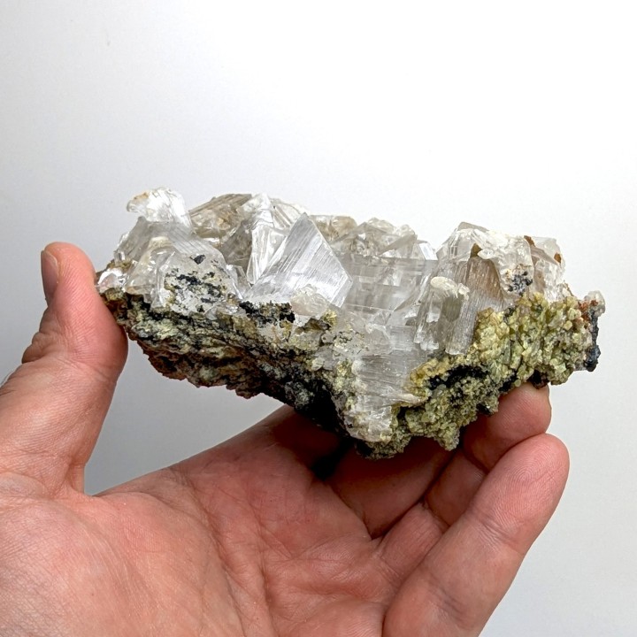 Gypsum, Cavnic, Romania, 359 grams
