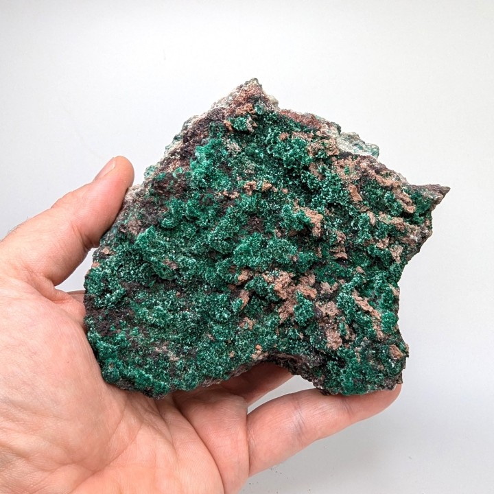 Brochantite, Bou Beker, Maroc, 412 grammes