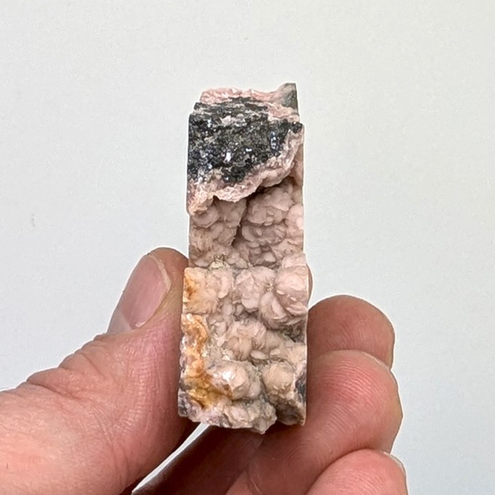 Rhodochrosite, pyrite, Pérou, 80 grammes