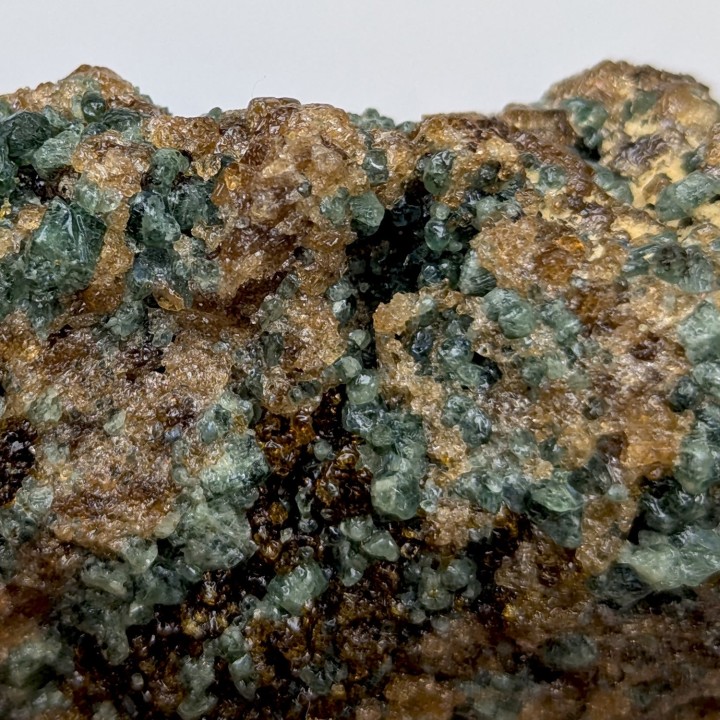 Garnet, diopside, Madagascar, 97 grams