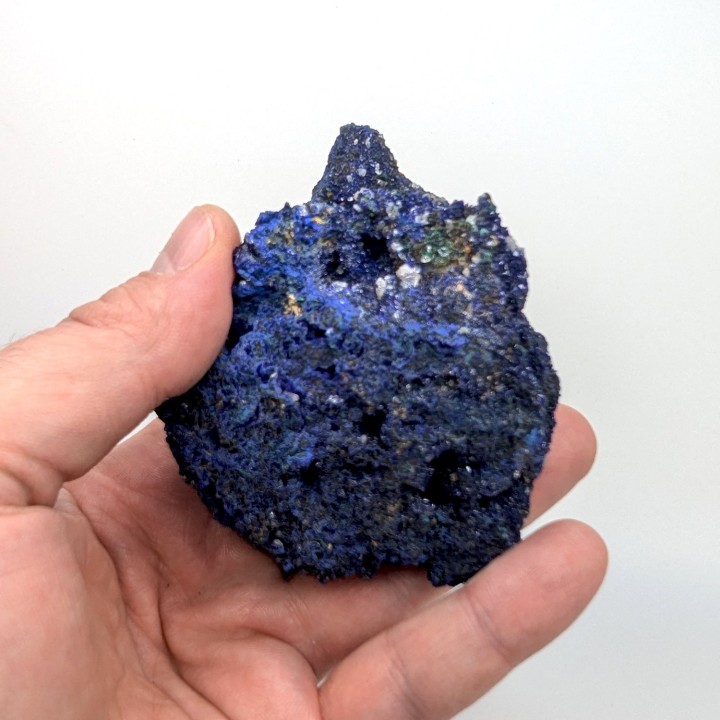 Azurite, cérusite, Mashamba, Congo, 242 grammes