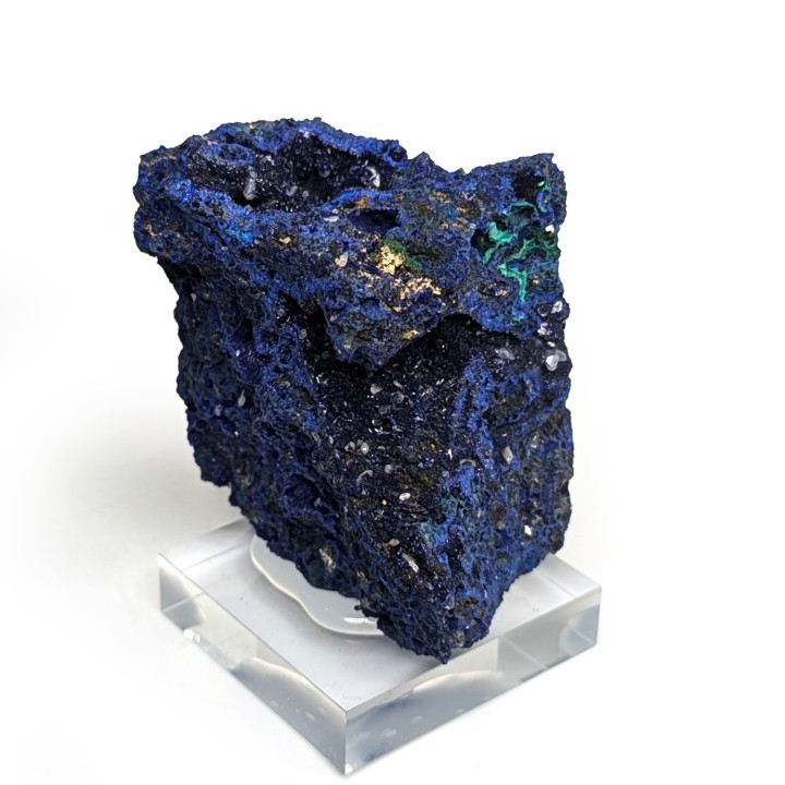 Azurite, cérusite, Mashamba, Congo, 132 grammes