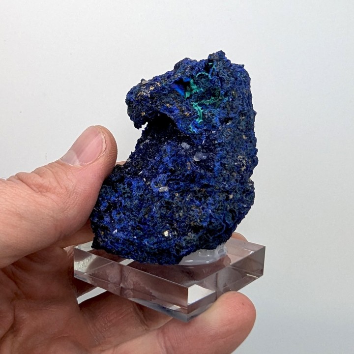Azurite, cérusite, Mashamba, Congo, 132 grammes