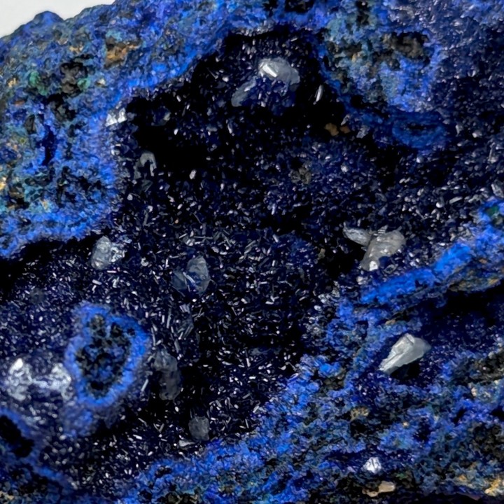 Azurite, cerussite, Mashamba, Congo, 132 grams