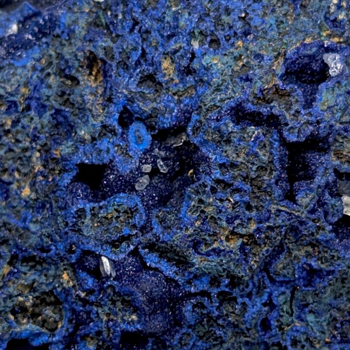 Azurite, cerussite, Mashamba, Congo, 132 grams