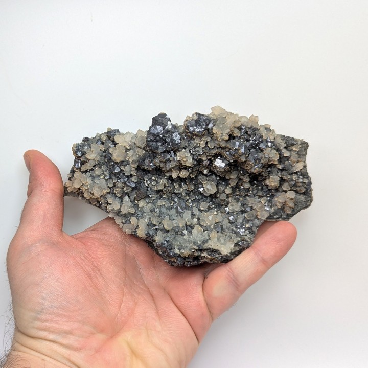 Quartz, galena, Trepca, Kosovo, 471 grams