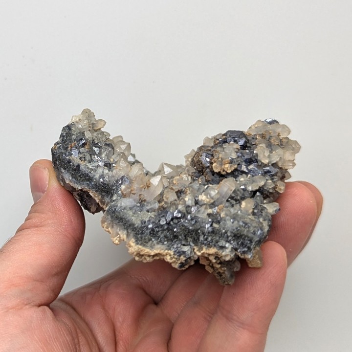 Quartz, galena, Trepca, Kosovo, 471 grams