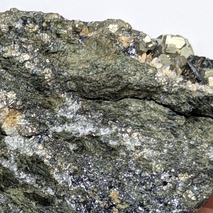 Pyrite, Quartz, Hematite, Elba Island, 309 grams