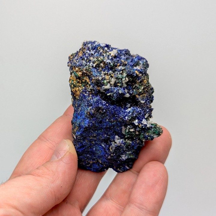 Azurite, cérusite, Mashamba, Congo, 137 grammes