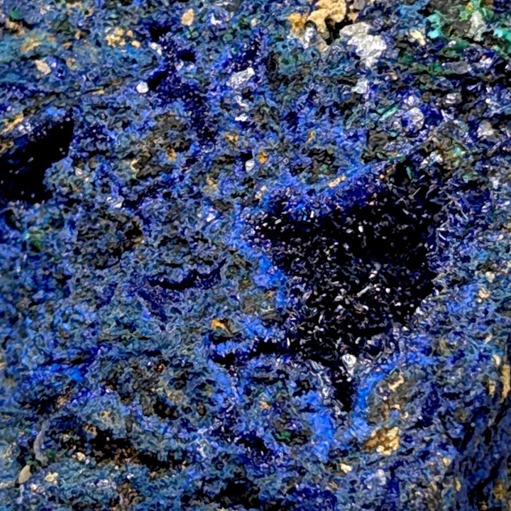 Azurite, cérusite, Mashamba, Congo, 137 grammes