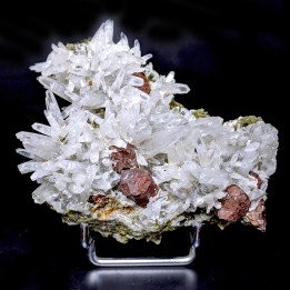 Quartz, epidote, Peru, 227 g