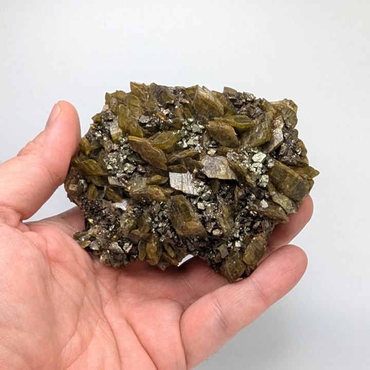Sidérite, pyrite, Morro Velho, Brésil, 295 grammes