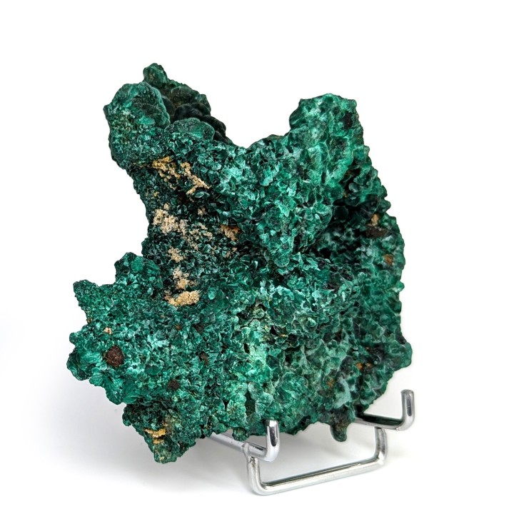Fibrous malachite, Mindouli, Congo, 325 grams