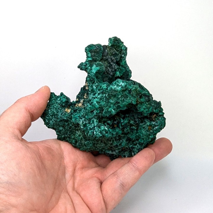 Malachite fibreuse, Mindouli, Congo, 325 grammes