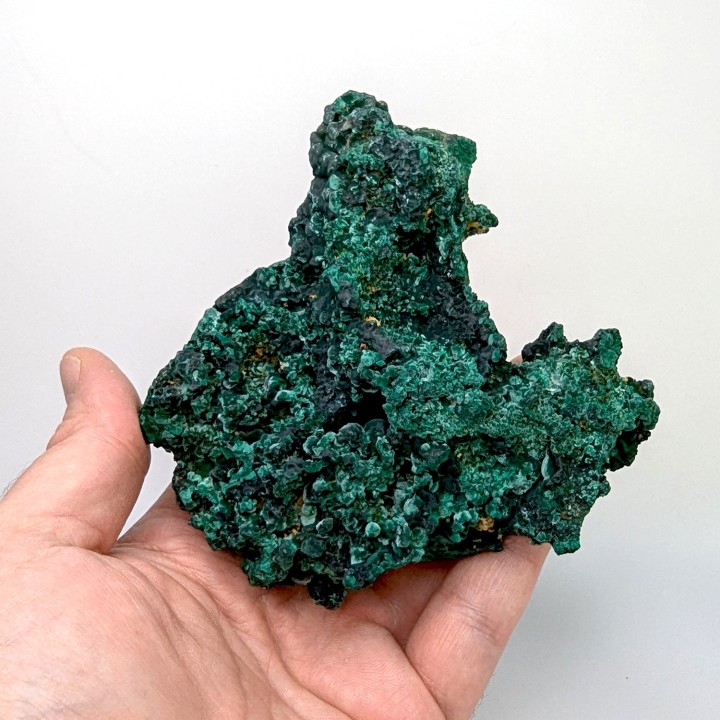 Malachite fibreuse, Mindouli, Congo, 325 grammes