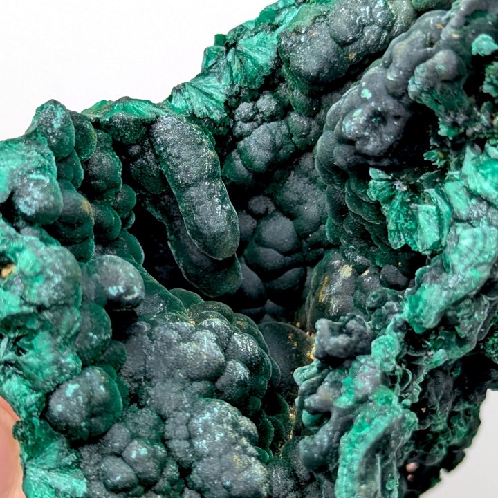 Malachite fibreuse, Mindouli, Congo, 325 grammes