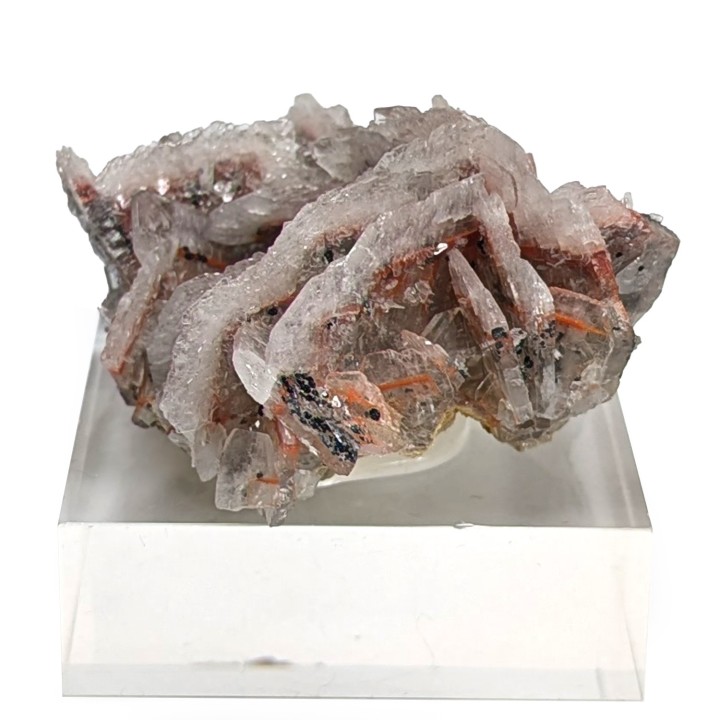 Calcite, realgar, Cavnic, Romania, 164 grams
