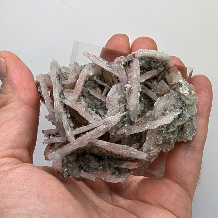 Calcite, realgar, Cavnic, Romania, 164 grams