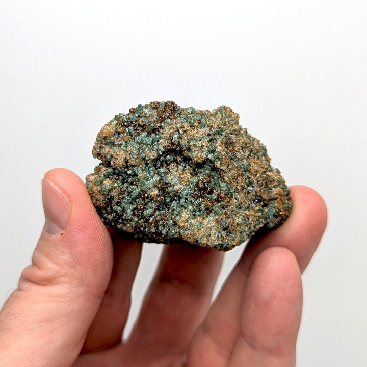 Garnet, diopside, Madagascar, 88 grams