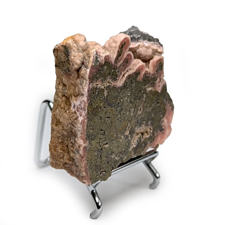 Rhodochrosite, pyrite, Pérou, 80 grammes