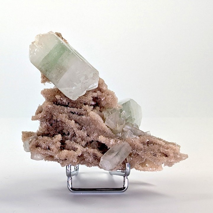 Apophyllite, stilbite, Pune, Inde, 77 grammes