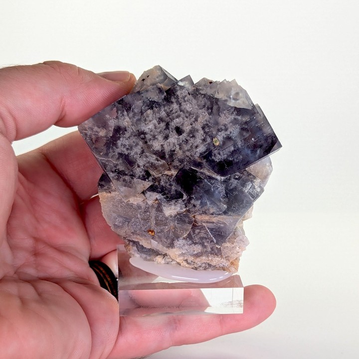 Fluorite, Chavaniac, France, 217 grammes
