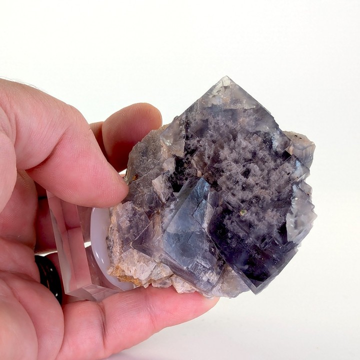 Fluorite, Chavaniac, France, 217 grammes