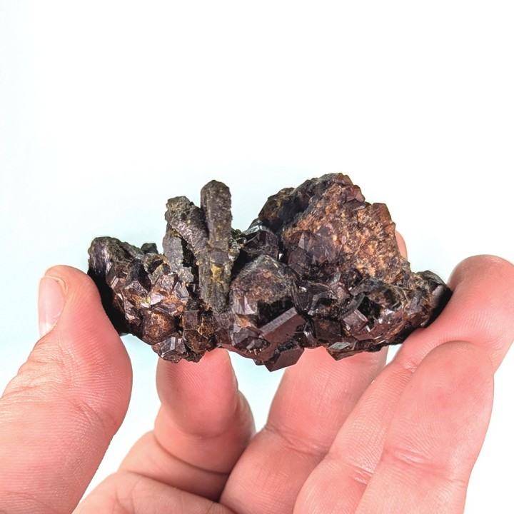 Epidote, grenat, Kayes, Mali, 80 grammes