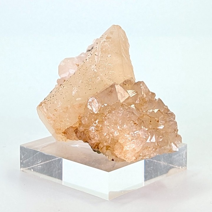 Calcite, quartz, Russia, 64 grams