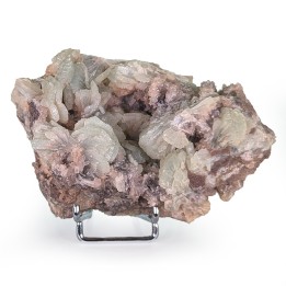 Prehnite, quartz, Djebel Melh, Maroc, 257 grammes
