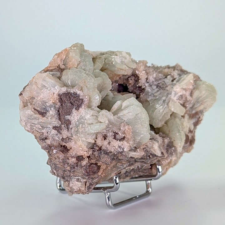Prehnite, quartz, Djebel Melh, Morocco, 257 grams