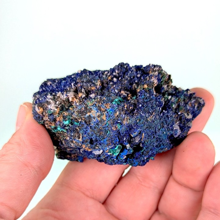 Azurite, cérusite, Mashamba, Congo, 159 grammes